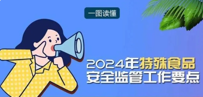 事涉保健食品！總局公布《2024年特殊食品安全監管工作要點》